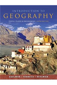 Pearson eText Student Access Code Card for Introduction to Geography