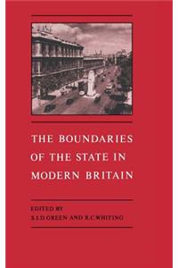 The Boundaries of the State in Modern Britain