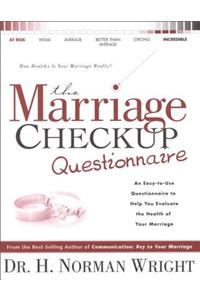 Marriage Checkup Questionnaire