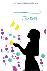 Kid's Personalized Journal for Girls