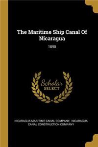 Maritime Ship Canal Of Nicaragua