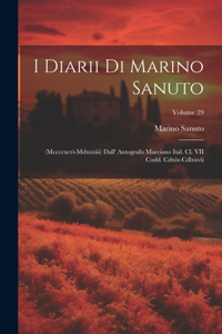 I Diarii Di Marino Sanuto