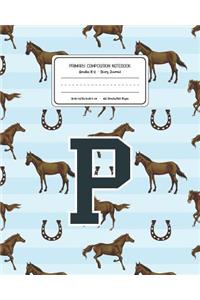 Primary Composition Notebook Grades K-2 Story Journal P