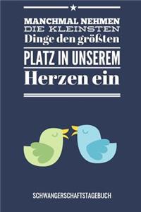 Manchmal Nehmen Die Kleinsten Dinge Den Größten Platz in Unserem Herzen Ein Schwangerschaftstagebuch