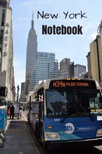 New York Notebook: A cool New York Photo Cover Notebook - Journal - Planner - Diary - Travel Notebook - 6x9 - 120 Pages - Wide Ruled Line Paper