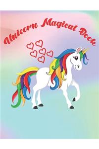 Unicorn Magical Book