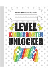 Primary Composition Book - Level Kindergarten Unlocked