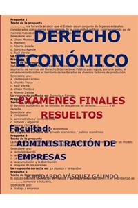 Derecho Económico-Exámenes Finales Resueltos