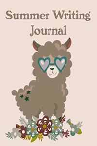 Summer Writing Journal for Girls. Creative Writing