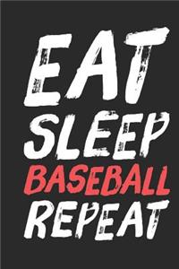 Eat Sleep Baseball Repeat