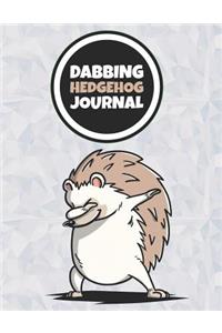 Dabbing Hedgehog Journal