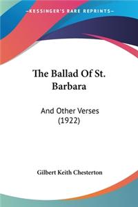 Ballad Of St. Barbara