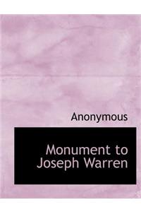 Monument to Joseph Warren
