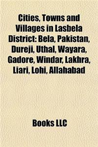 Cities, Towns and Villages in Lasbela District