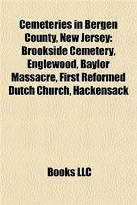 Cemeteries in Bergen County, New Jersey