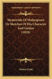 Memorials of Shakespeare or Sketches of His Character and Genius (1828)