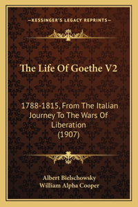 Life Of Goethe V2