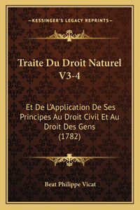 Traite Du Droit Naturel V3-4