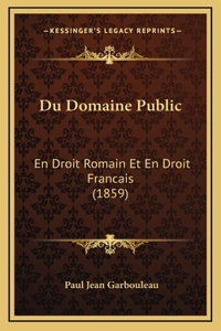 Du Domaine Public