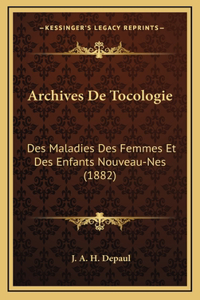 Archives De Tocologie