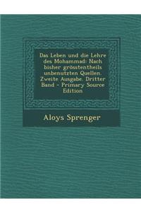 Leben Und Die Lehre Des Mohammad