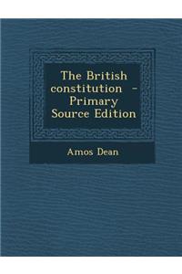 The British Constitution