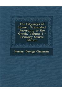 The Odysseys of Homer