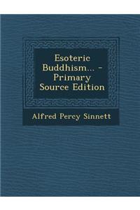 Esoteric Buddhism...