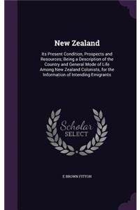 New Zealand: Its Present Condition, Prospects and Resources; Being a Description of the Country and General Mode of Life Among New Zealand Colonists, for the Inf