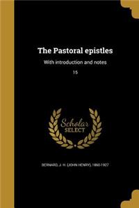 The Pastoral epistles