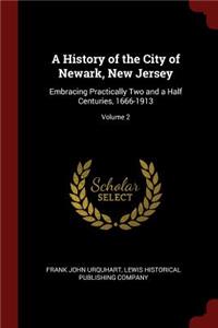 A History of the City of Newark, New Jersey