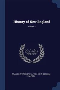 History of New England; Volume 1