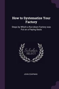 How to Systematize Your Factory