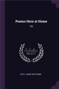 Poems Here at Home