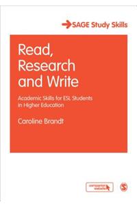 Read, Research and Write