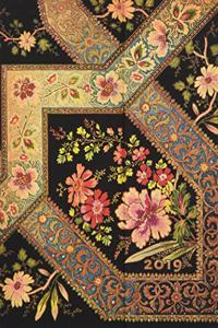 FILIGREE FLORAL EBONY MIDI 2019 HOR