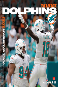 Miami Dolphins 2021 12x12 Team Wall Calendar