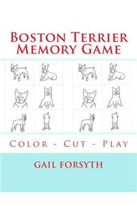 Boston Terrier Memory Game