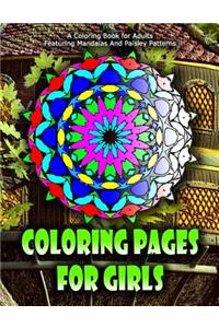 COLORING PAGES FOR GIRLS - Vol.5