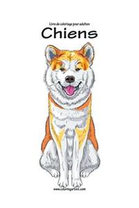 Livre de coloriage pour adultes Chiens