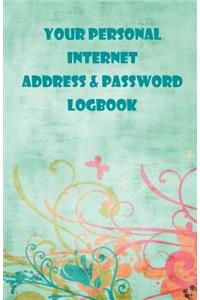 Your Personal Internet address & Password Logbook