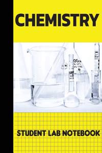 Student Lab Notebook: Chemistry Lab Notebook for Science Student / College / Research - Large Print (1/4 Inch Per Square) 106 Pages (Composi
