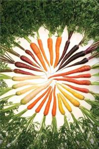 Food Journal Carrots Various Colors Weight Loss Diet Blank Recipe Book