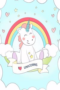 Unicorn: Unicorn Notebook: Inspirational Journal & Doodle Diary:: 100+ Pages of Lined & Blank Paper for Writing and Drawing (Unicorn Notebooks)