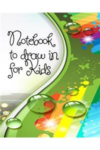 Notebooks To Draw In For Kids