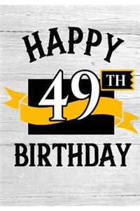 Happy 49th Birthday