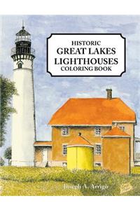 Great Lakes Lighthouse Coloring Book