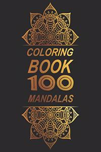Coloring Book 100 Mandalas