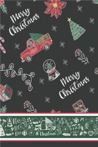 Merry Christmas journal Notebook
