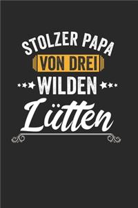 Stolzer Papa Von Drei Wilden Lütten